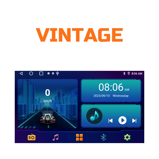 מולטימדיה לרכב UZ-VINTAGE מולטימדיה לרכב UZ-VINTAGE